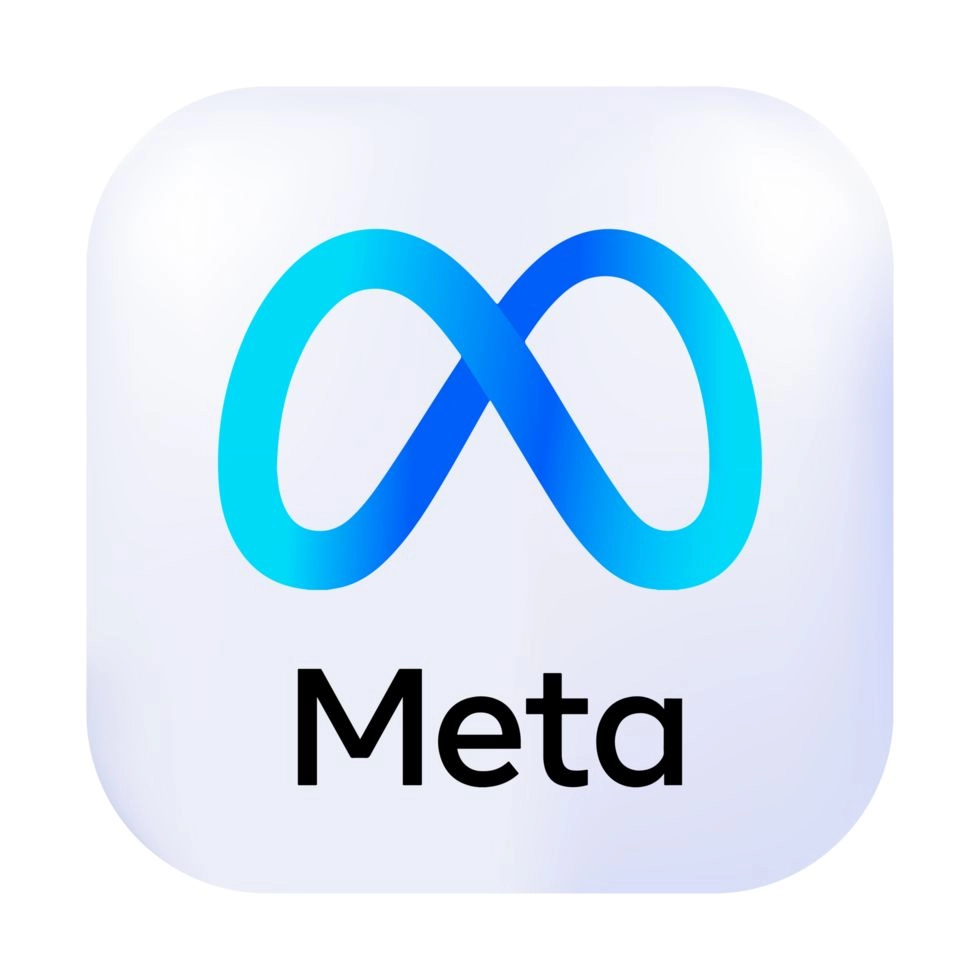 3D Meta logo representing social media marketing and ad campaign management by a digital marketing expert in Kollam.